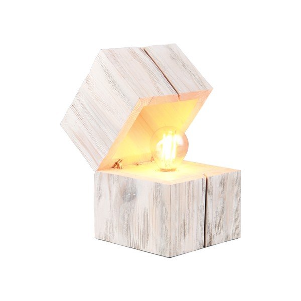 Lampada da tavolo bianca (altezza 16 cm) Treasure - Trio-image-3