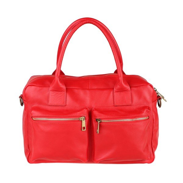 Borsa in pelle rossa Larissa - Chicca Borse
