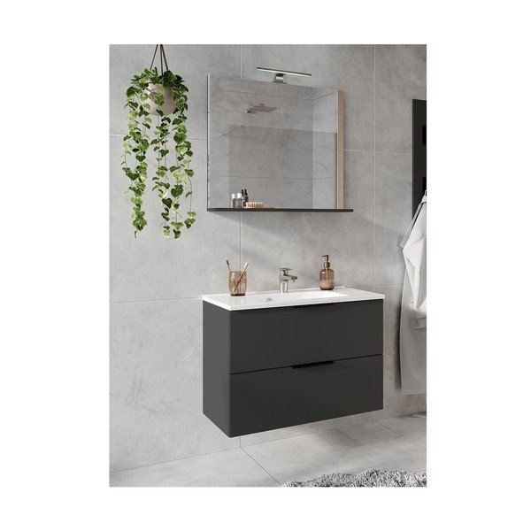 Set da bagno antracite Crandon - Germania-image-2