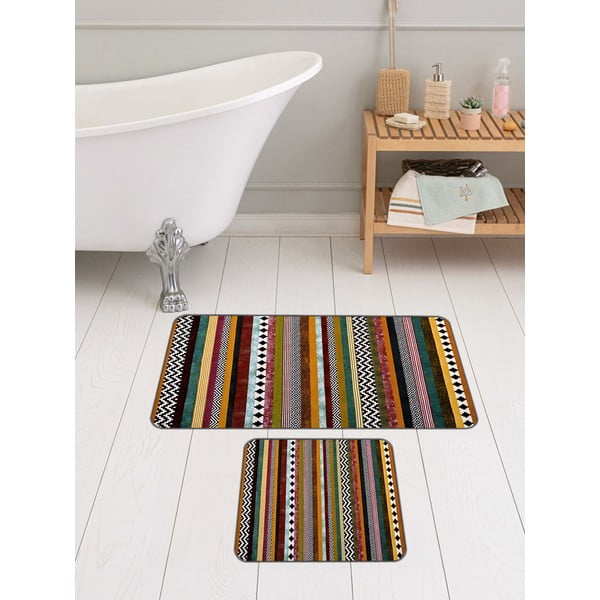Tappeti da bagno in set da 2 60x100 cm - Mila Home-image-2