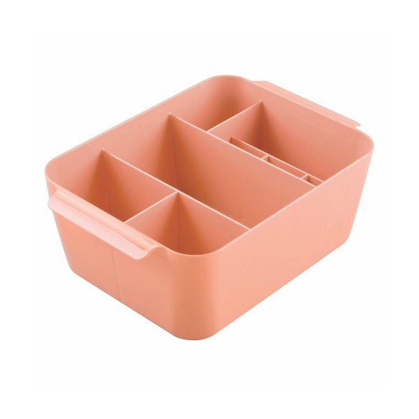 Oranžový organizér InterDesign Clarity Divided