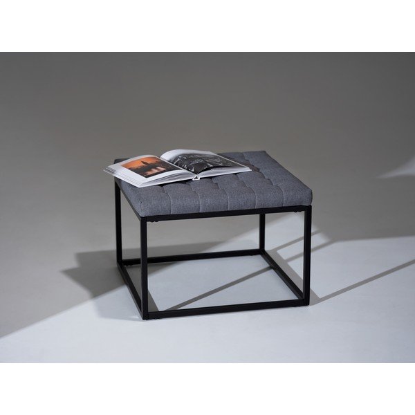 Sgabello grigio Amandola - Wenko-image-1