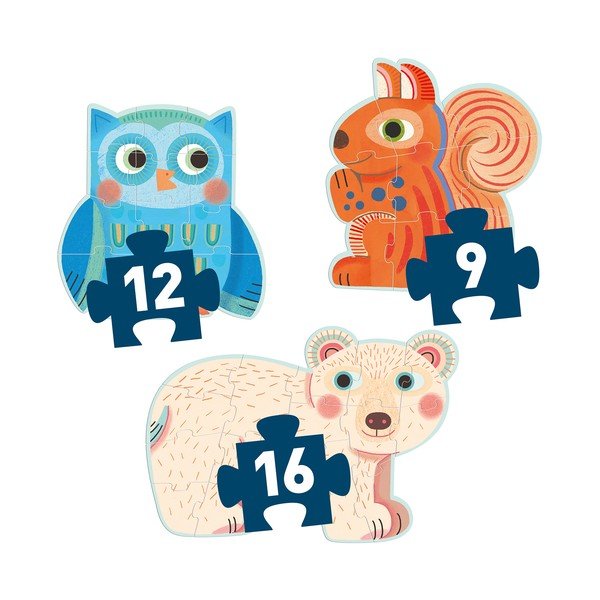 Puzzle per bambini Forest - Djeco-image-2