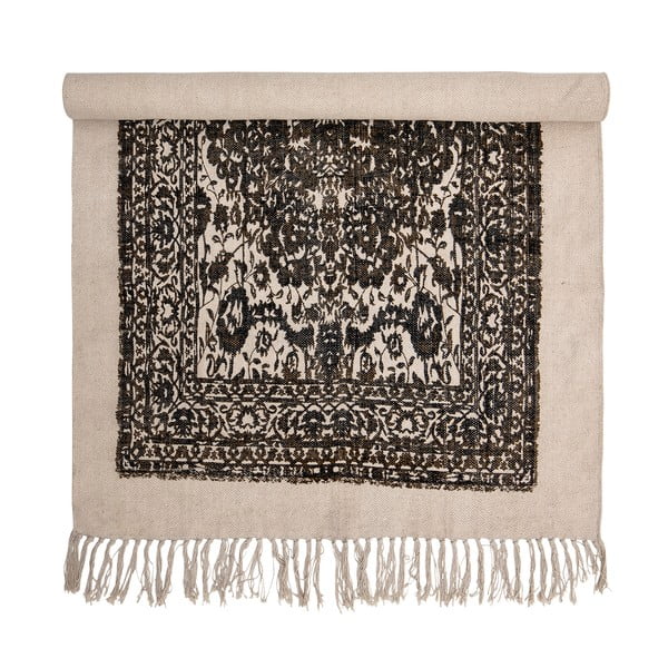 Tappeto beige e nero Luca, 90 x 150 cm - Bloomingville-image-2