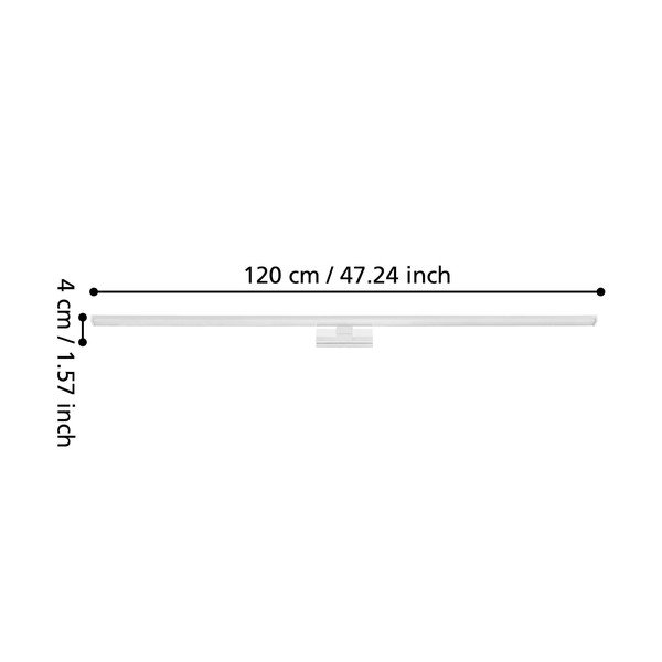 Lampada da parete LED argentata PANDELLA 1 – EGLO-image-2