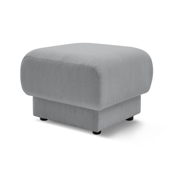 Pouf grigio chiaro Bourbon - Bobochic Paris-image-3