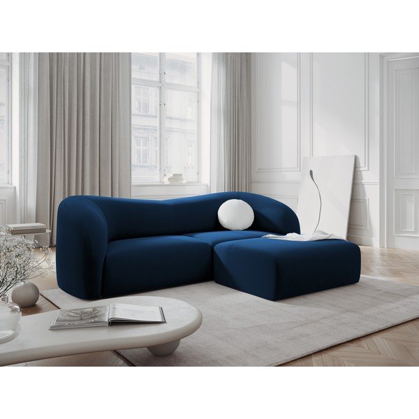 Divano in velluto blu 237 cm Santi - Interieurs 86-image-1
