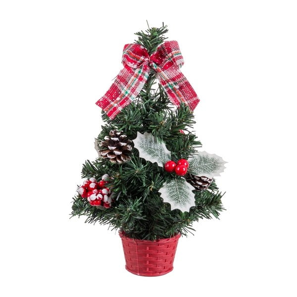 Albero di natale altezza totale 30 cm Holly – Casa Selección