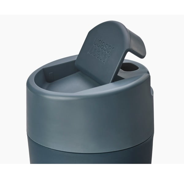 Tazza da viaggio blu scuro-antracite 450 ml Sipp - Joseph Joseph-image-3