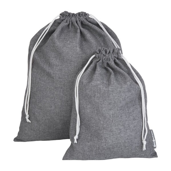 Sacchetti per il bucato in tessuto in set da 2 - Bigso Box of Sweden