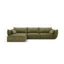 Divano angolare verde (angolo sinistro) Vanda - Mazzini Sofas