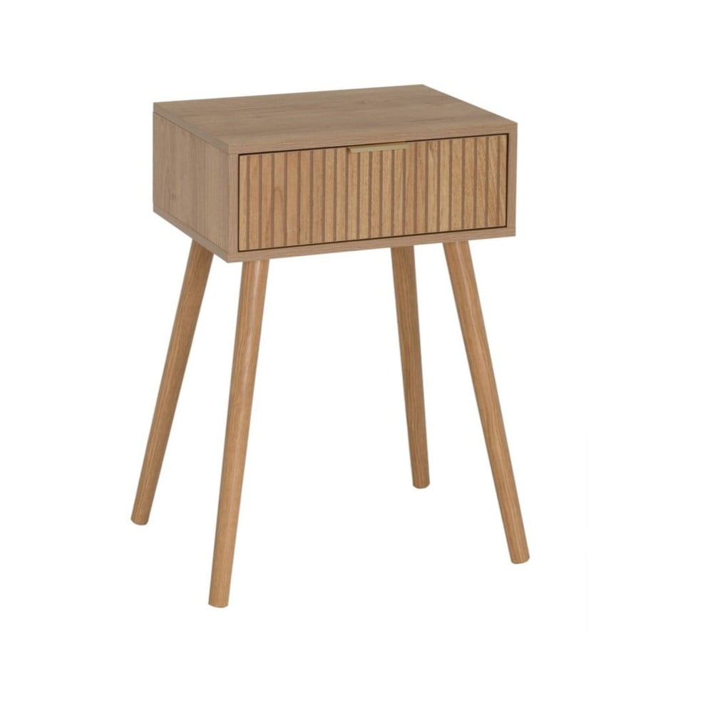 Comodino in colore naturale - Casa Selección | Comodini