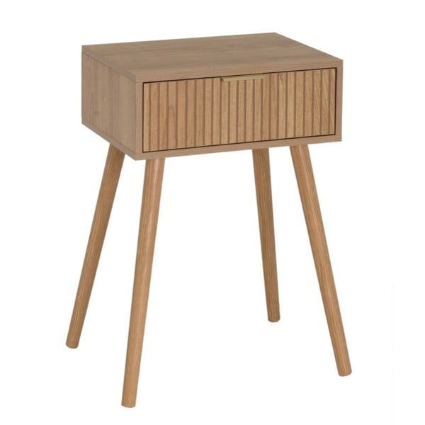 Comodino in colore naturale - Casa Selección