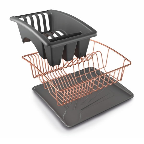 Vaschetta di raccolta color rame con rondella - Metaltex-image-1