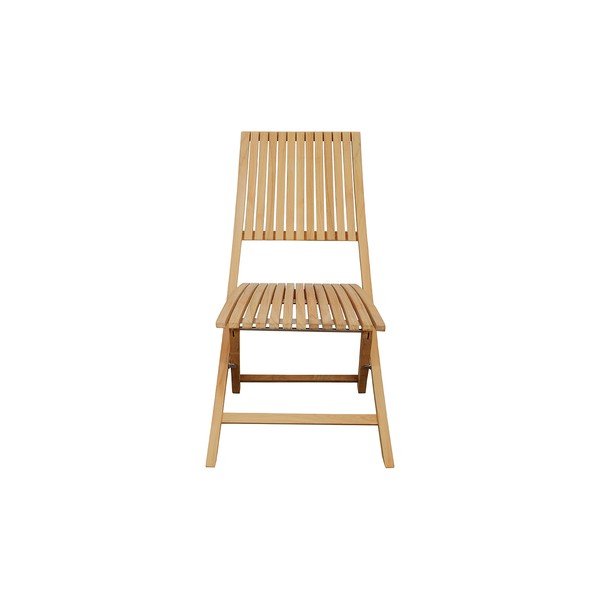Set di 2 sedie da giardino in legno in colore naturale Navy - Ezeis-image-2