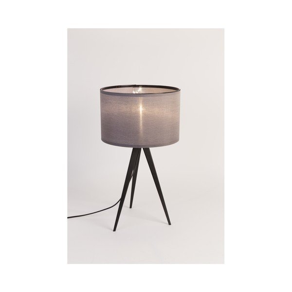 Lampada da tavolo nera e grigia , ø 28 cm Tripod - Zuiver-image-2