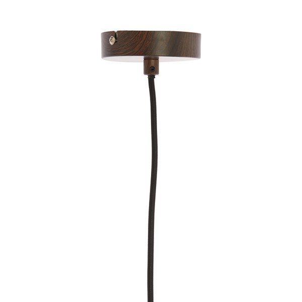 Lampadario bianco con paralume in tessuto ø 10 cm Bibury – Light & Living-image-2