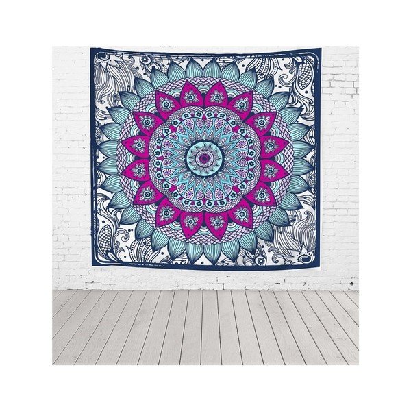 Arazzo 140x140 cm Blue Dreamcatcher - Really Nice Things-image-2