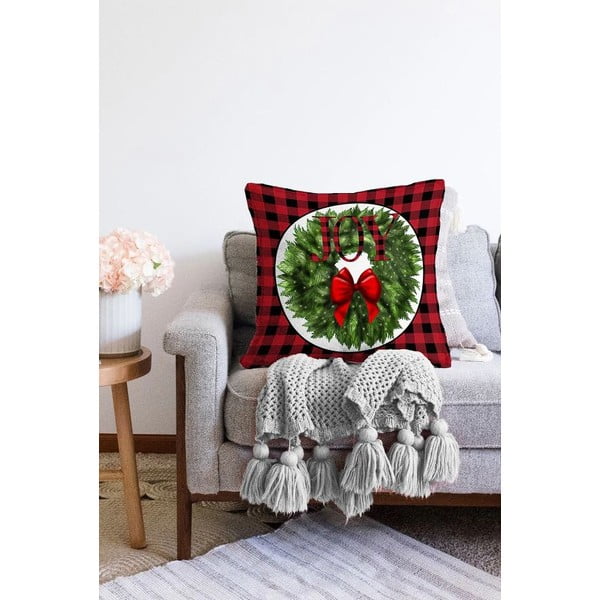 Federa decorativa a tema Natale 43x43 cm – Mila Home-image-2