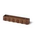 Scaffale da parete per bambini in legno di quercia tinto scuro Wood - LEGO®