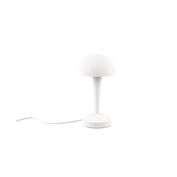 Lampada da tavolo a LED bianca (altezza 26 cm) Canaria - Trio