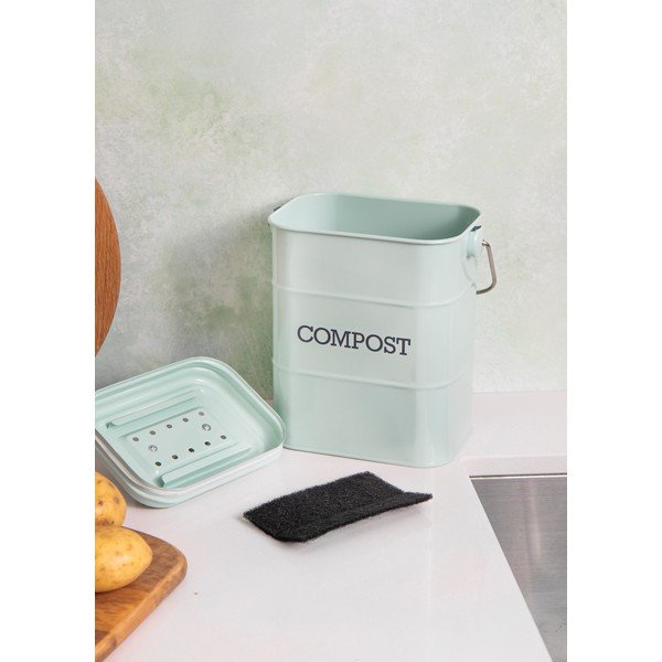 Contenitore nero per rifiuti compostabili Living Nostalgia - Kitchen Craft-image-3