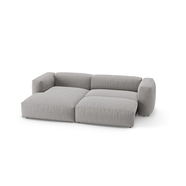 Divano angolare componibile grigio allungabile (con penisola a sinistra/con chaise lounge) – Micadoni -image-3