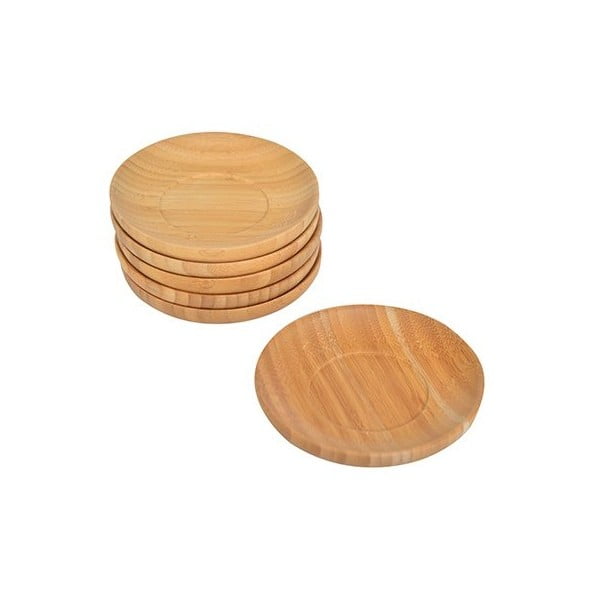 Set di 6 sottobicchieri in bambù Silva - Bambum-image-2