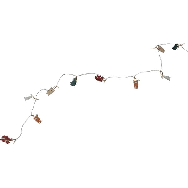 Catena luminosa con motivo natalizio numero di lampadine 10 pezzi lunghezza 180 cm Friends - Star Trading-image-2