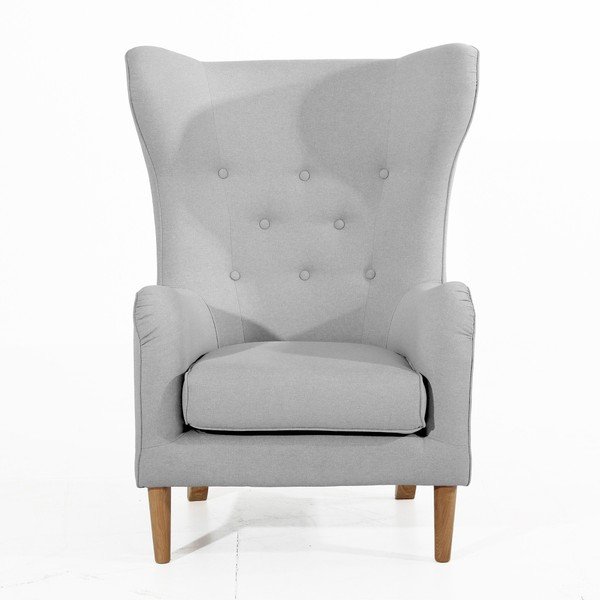 Poltrona grigio chiaro Miriam - Max Winzer-image-1