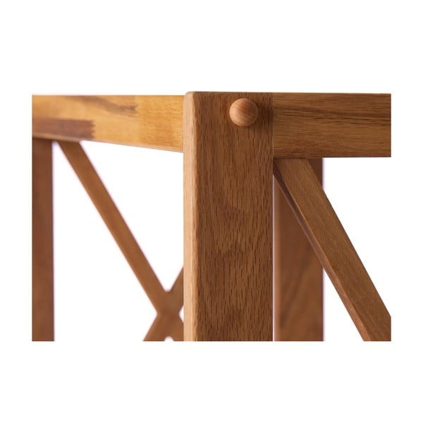 Scaffale effetto rovere colore naturale 70x87 cm X-Shelf - Unique Furniture-image-4