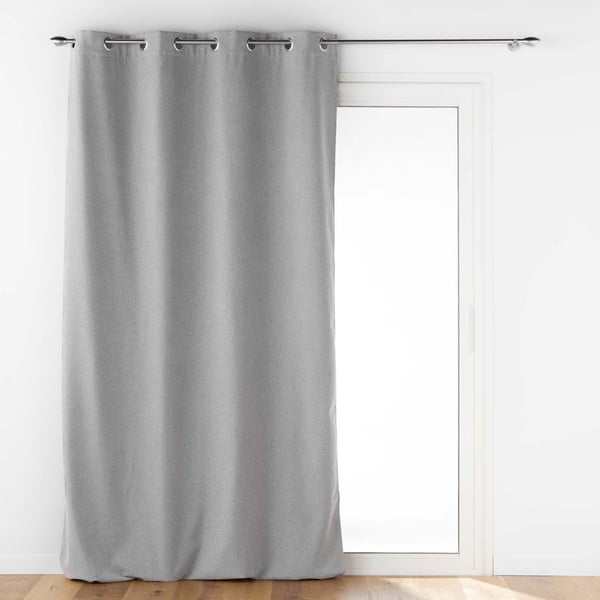 Tenda fonoassorbente grigio chiaro 140x260 cm Jupiter - douceur d'intérieur