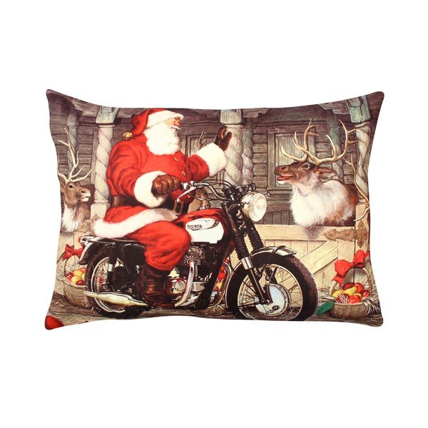 Cuscino Babbo Natale, 33 x 48 cm - Gravel