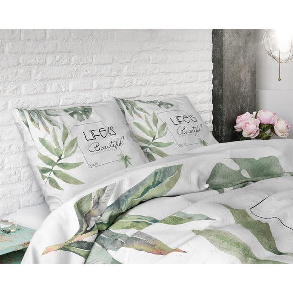 Biancheria da letto in cotone per letto matrimoniale Vitality, 240 x 200 cm - Pure Cotton-image-2