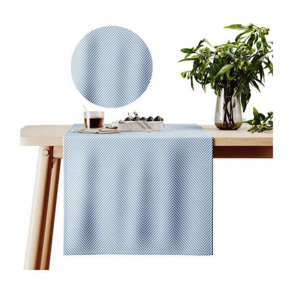 Runner da tavola in velluto 40x140 cm Clear - AmeliaHome-image-4