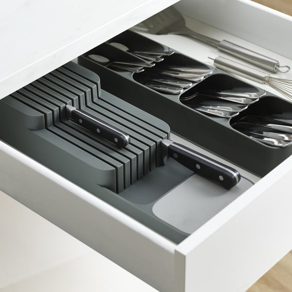 Organizer per coltelli in plastica Duo – Joseph Joseph-image-1