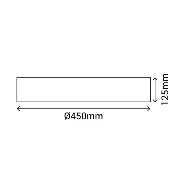 Plafoniera LED crema ø 45 cm - SULION-image-3