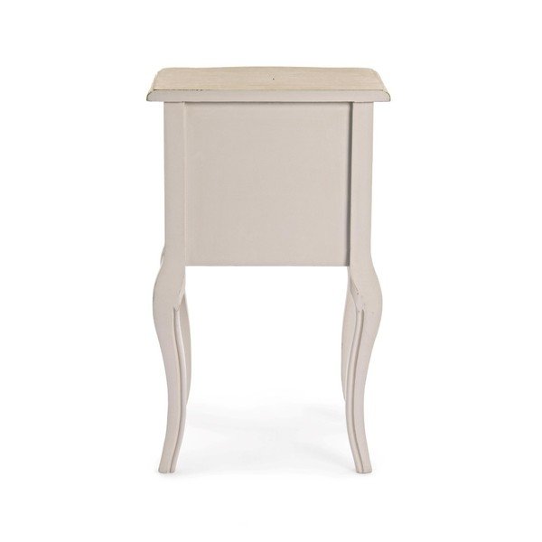 Comodino color crema Clarisse – Bizzotto-image-4