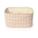 Cesta per giochi da bambino rosa chiaro in tessuto 30x20x20 cm Swan Rose – Lorena Canals