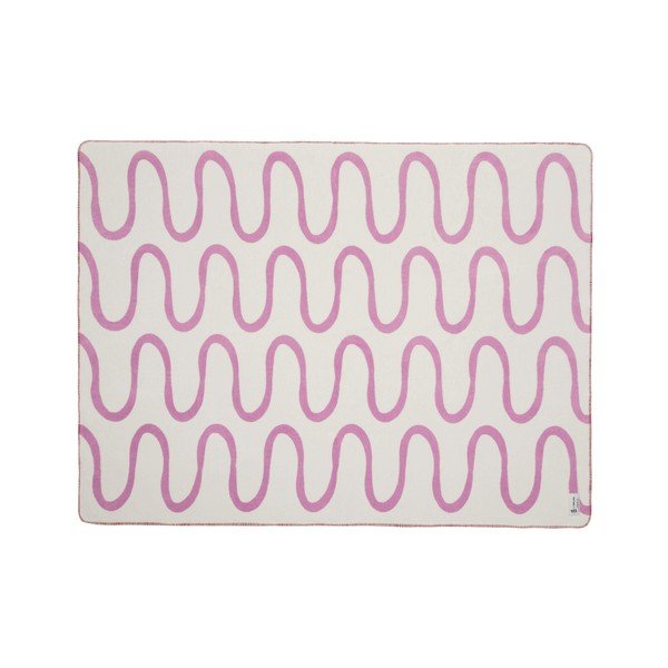 Coperta rosa 150x200 cm Swirl – noo.ma-image-4