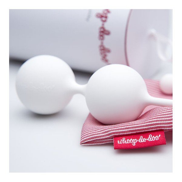 Palline Venus di design bianche, 65 g - Whoop.de.doo-image-3