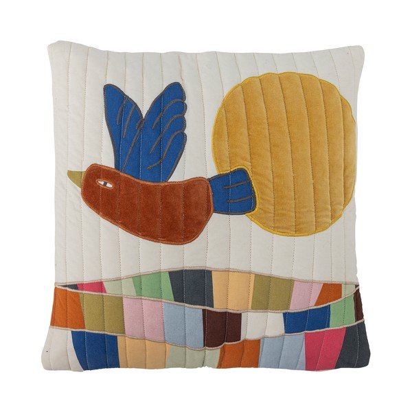 Cuscino per bambini in cotone 45x45 cm Colorine – Bloomingville Mini