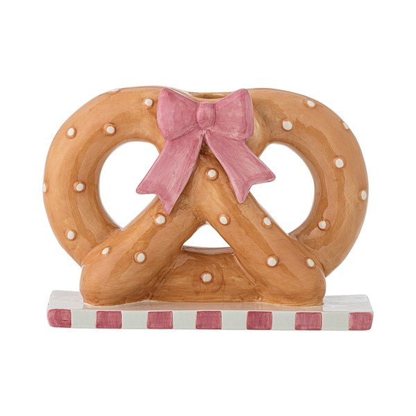Portacandela in ceramica Pretzie – Bloomingville-image-1