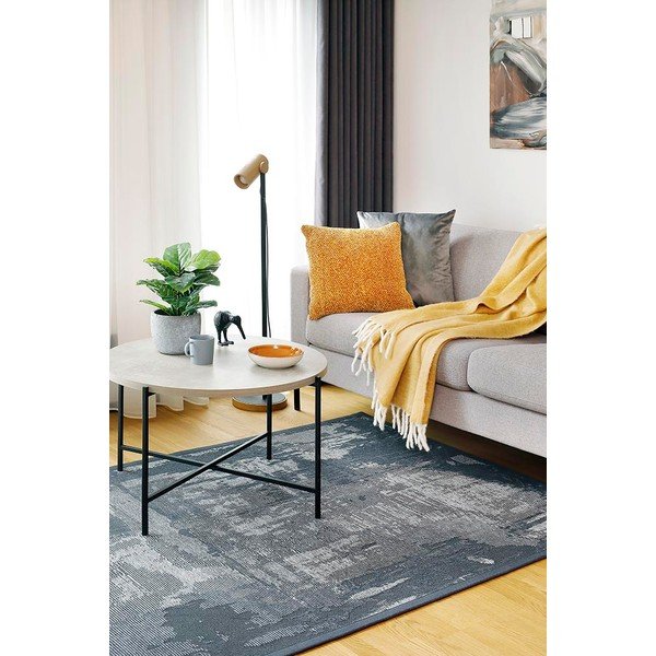 Tappeto bifacciale grigio , 80 x 250 cm Nedrema - Narma-image-2