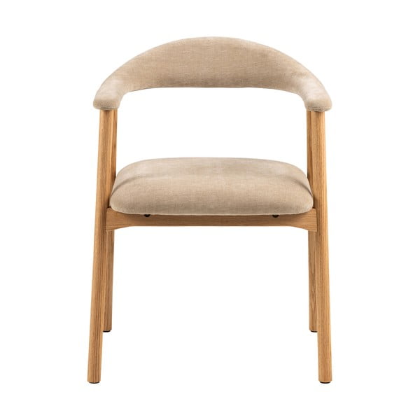 Sedia da pranzo beige/di colore naturale Addi – Actona-image-4