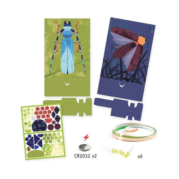 Set di 3 immagini luminose Insectarium - Djeco-image-4