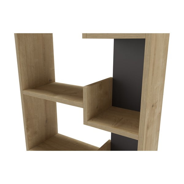 Libreria in rovere 60,5x162 cm Klapo - Marckeric-image-4