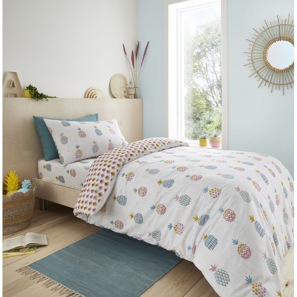Biancheria da letto in cotone per bambini 200x135 cm Ananas - Pineapple Elephant-image-1