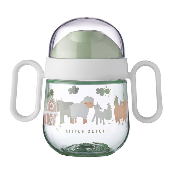 Tazza per bambini in tritan verde chiaro 200 ml Little farm - Mepal