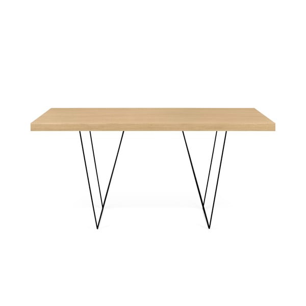 Tavolo con gambe nere , 160 x 90 cm Multi - TemaHome-image-1